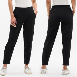 Athleta Brooklyn Mid Rise Ankle Pant, Black Trousers | Size 2 (XS/Small)